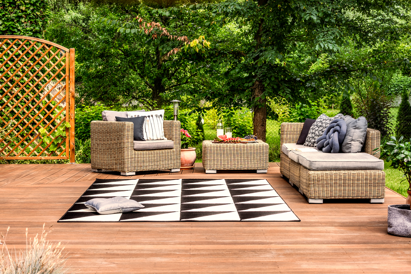 houten terras
