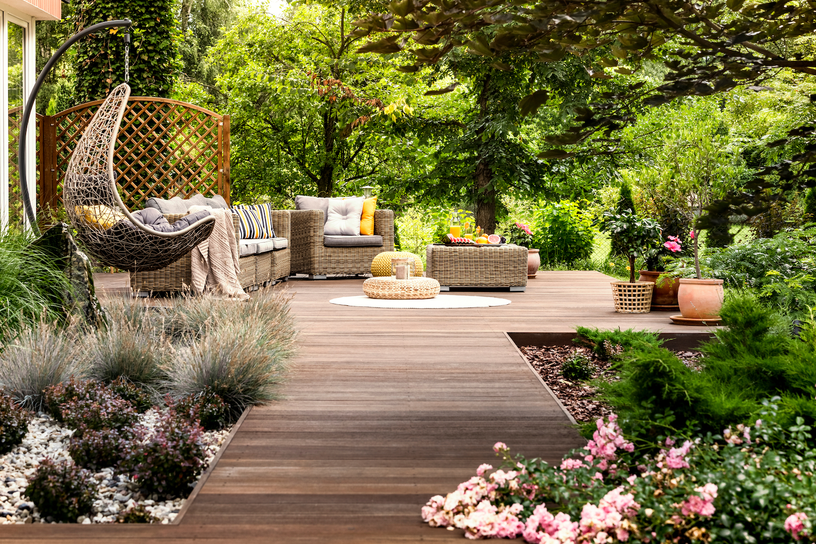 houten terras